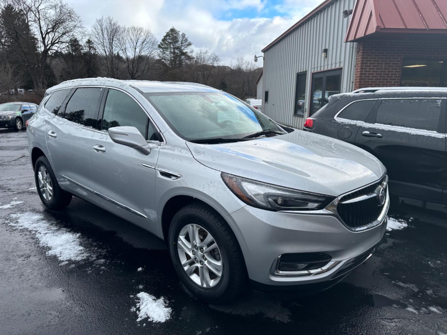 2018 Gray Buick Enclave (5GAERBKW0JJ) with an 6 engine, automatic transmission, located at 8464 Route 219, Brockway, PA, 15824, (814) 265-1330, 41.226871, -78.780518 - Very clean, good looking 2018 Buick Enclave Essence well equipped and serviced up. V6, 3rd row seating with rear a/c, factory alloys, and ONLY 51000 miles. Serviced and comes with a warranty. - Photo#17